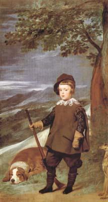 Diego Velazquez Portrait du Prince Baltasar Carlos en costume de chasse (df02) China oil painting art